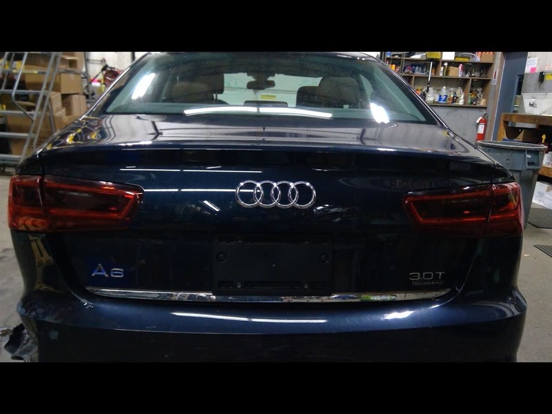 Trunk Lid Fits 12-18 AUDI A6 1509007
