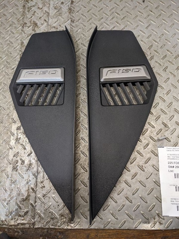 2015-2020 FORD F-150 DASH LEFT & RIGHT END CAP TRIM COVER PANEL OEM1193864
