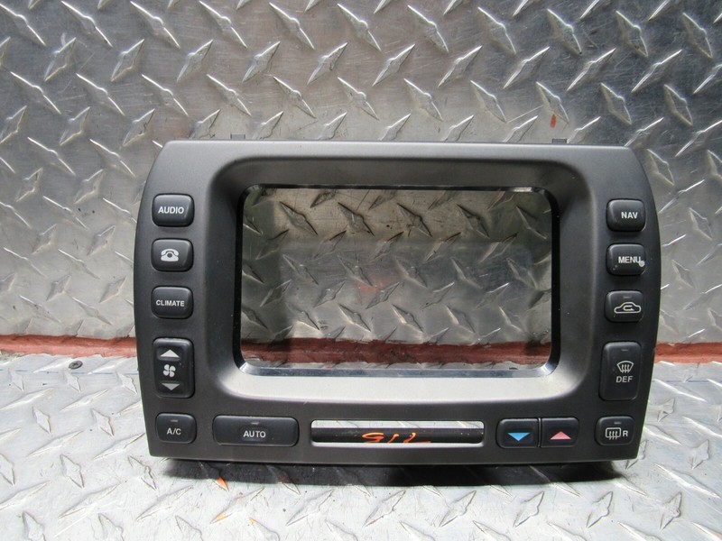 03 JAGUAR X-TYPE RADIO DASH CLIMATE CONTROL BEZEL
