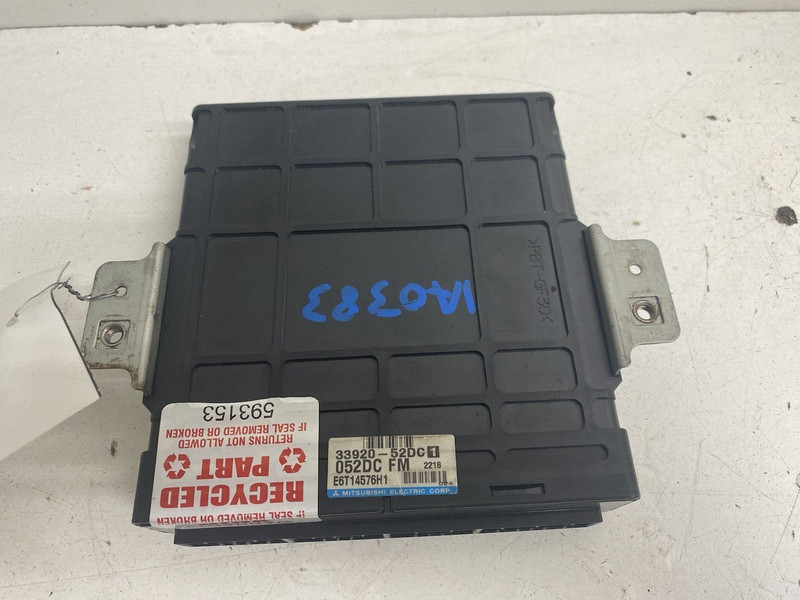 2002 Suzuki Vitara 2.7 Auto Engine Computer Module Ecu Ecm Pcm 3392052DC1