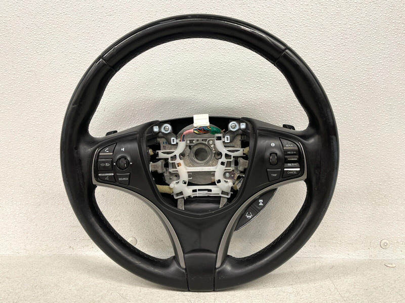 ⭐2014-2020 ACURA RLX INTERIOR WHEEL TRIM STEERING COVER PANEL BLACK OEM LOT2431