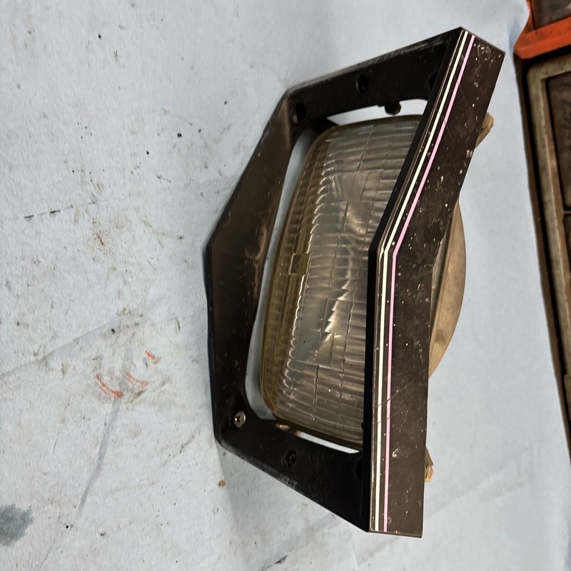 1973 Arctic Cat Panther Vintage Snowmobile, headlight with trim