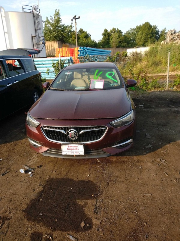 2018 Buick Regal Left Front Door Rioja Red Metallic OEM 676833 80k Miles