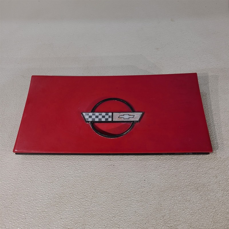 84-96 Chevrolet Corvette C4 Coupe Fuel Door Gas Lid With Emblem Oem Aa7451