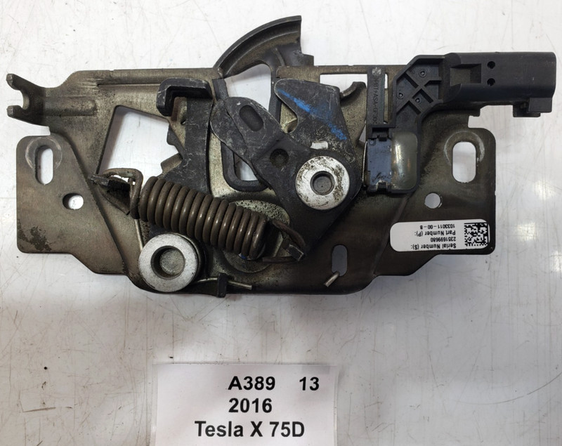 ✅ 2016-2020 OEM Tesla Model S X Front Hood Latch Lock Actuator Mechanism Assy