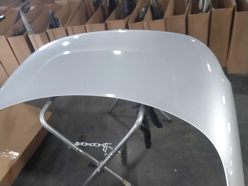 2017 KIA Soul OEM Silver Hood Panel - Used, 128K Miles, Genuine Part