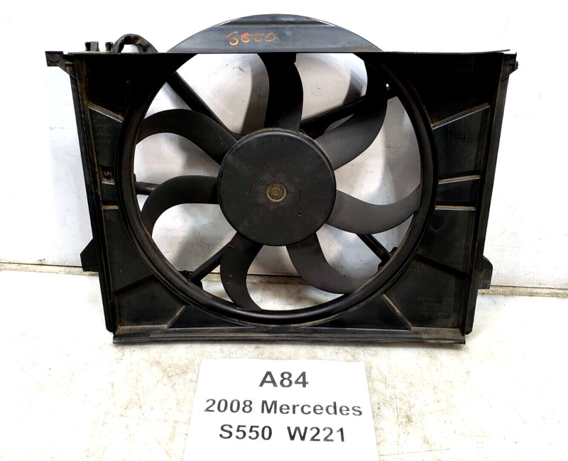 ✅ 2007-2013 OEM Mercedes W221 S550 S600 Engine Motor Cooling Fan Assembly