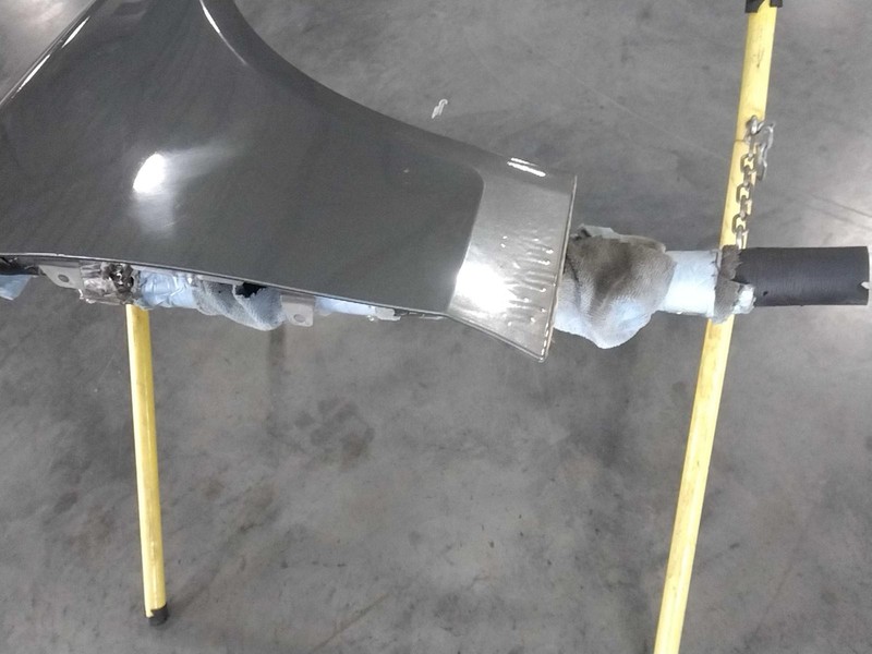 2012 AUDI A4 Right Fender Black Used OEM 393256 4DR SW Rep Paint 212K Miles