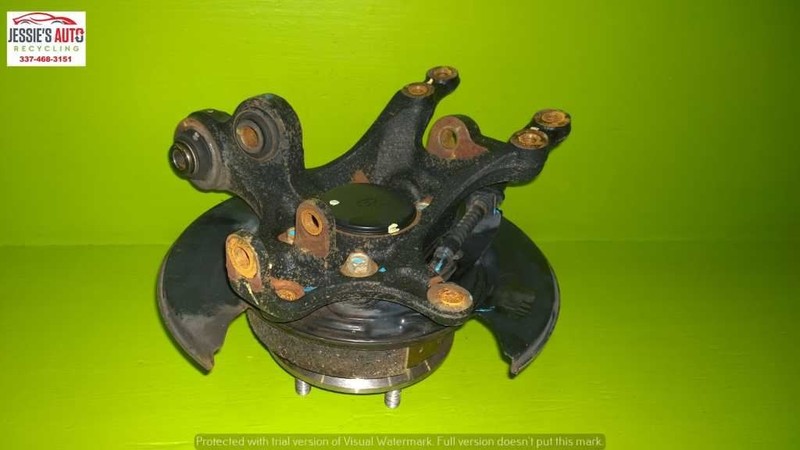 06-10 OPTIMA LX 2.4L AT SDN PASSENGER RIGHT REAR KNUCKLE WHEEL HUB OEM 2255-61