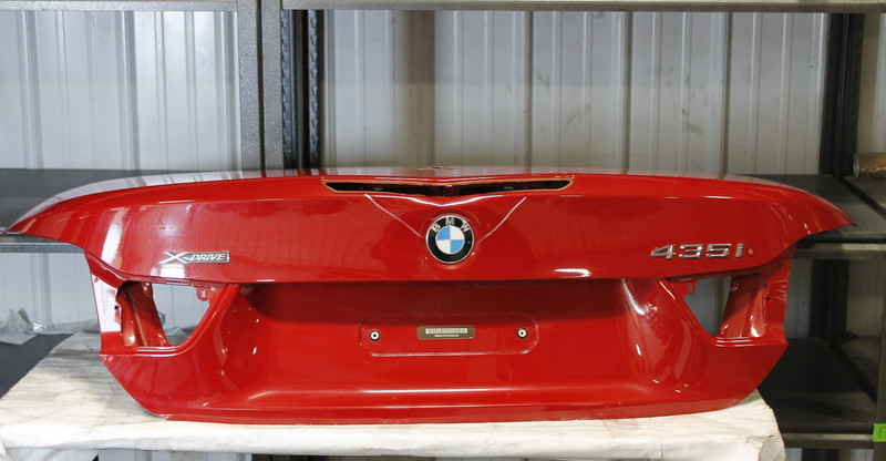 2014-2016 Bmw 435i Rear Convertible Trunk lid Decklid Oem