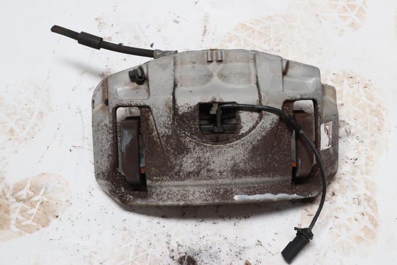 2011-2014 AUDI A8 FRONT LEFT DRIVER SIDE BRAKE CALIPER 360MM 14.173" ROTOR OEM