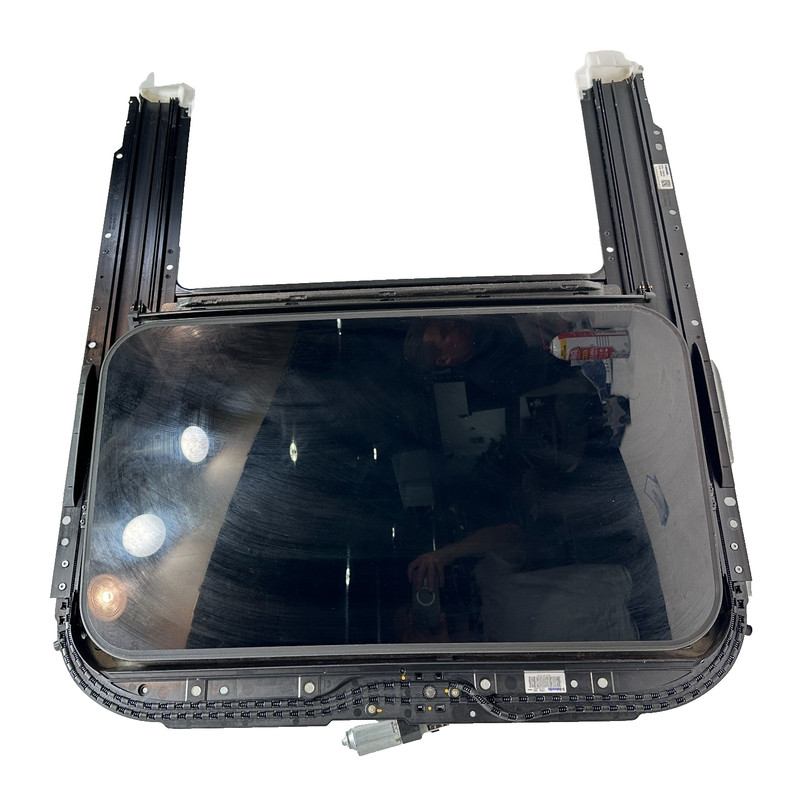 2012-2018 AUDI A6 SUNROOF FRAME WINDOW GLASS W/ MOTOR SUN SHADE OEM