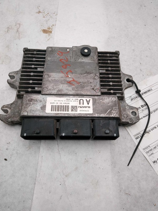 2015 Subaru WRX Engine Control Module ECM 2.0L OEM Blue 130K Miles