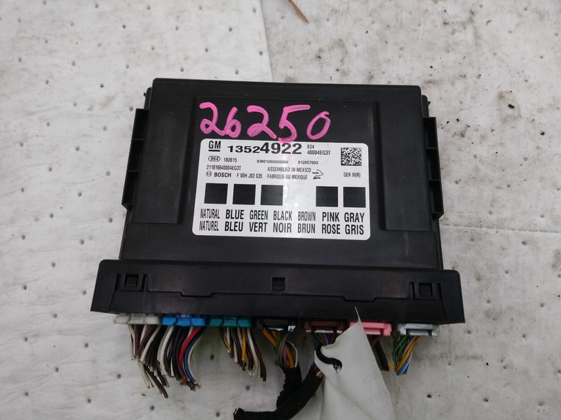 2019 Chevrolet Equinox Active Noise Cancellation Module OEM Black 90K Miles