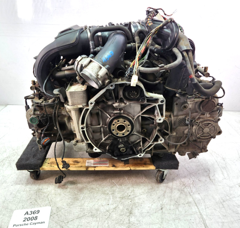 ✅ 07-08 OEM Porsche Cayman 987 2.7L H6 RWD Engine Motor Long Block 92k