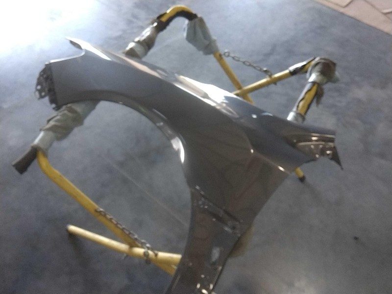 2020 Subaru WRX Left Fender Grey - Small Bend, 76K Miles, OEM Replacement