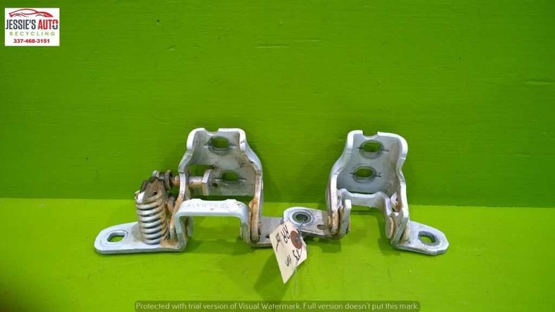 09-18 RAM 1500 3.6L AT PASSENGER RIGHT REAR DOOR HINGE OEM 2260-50