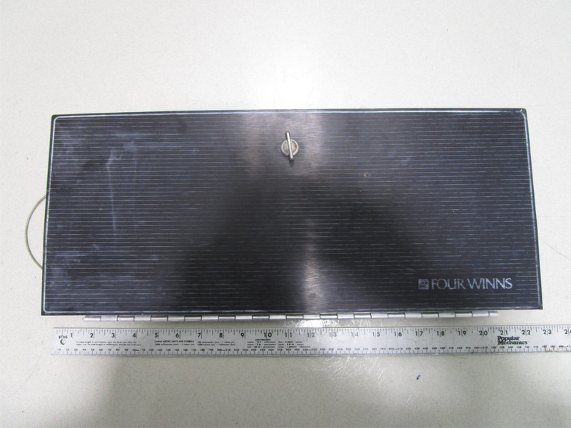 1989 Four Winns Horizon 180Boat Dash Compartment Cover 22 3/8" x 9 1/4"