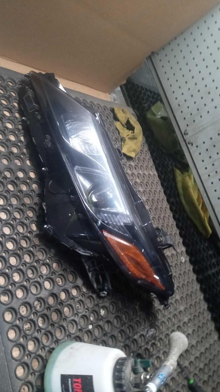 2022 Toyota Camry Left Headlight Assembly Red Aftermarket 635188 53K Miles