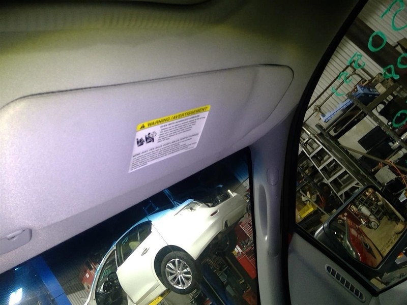 Passenger Sun Visor Crew Cab Fits 04-08 FORD F150 PICKUP 1723957