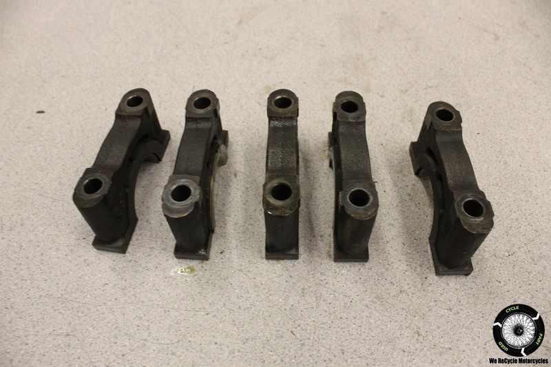 1985 BMW K100RT ENGINE MOTORC CRANK SHAFT MAIN BEARING CAPS HOLDER CLAMPS K 100