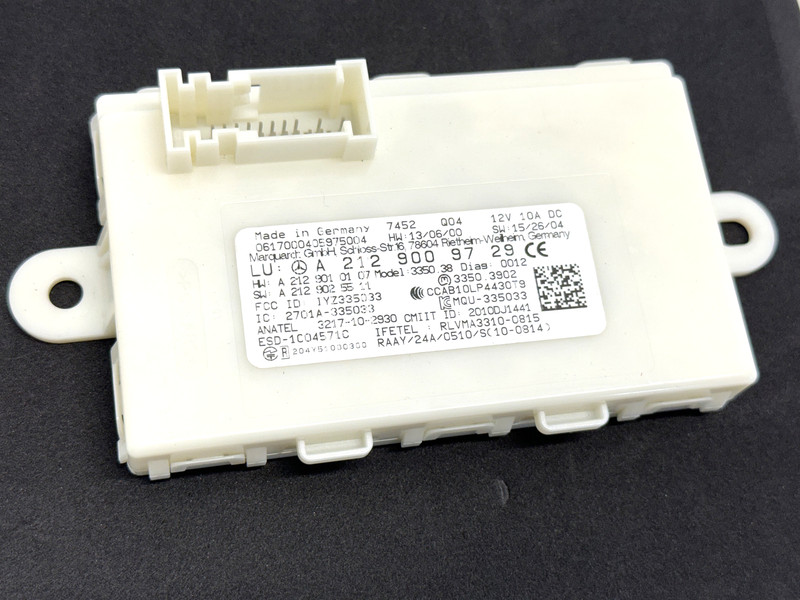 ✅2017-2020 MERCEDES-BENZ SLC300 Keyless Entry Control Module A2129009729 24K