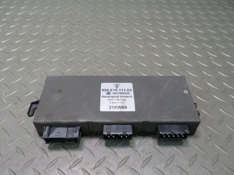 1999-2005 PORSCHE 911 996 CONVERTIBLE TOP ROOF CONTROL MODULE 99661811103