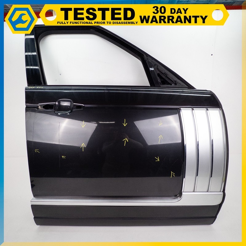 13-22 RANGE ROVER L405 FRONT RIGHT PASSENGER SIDE DOOR PANEL SHELL BLACK OEM