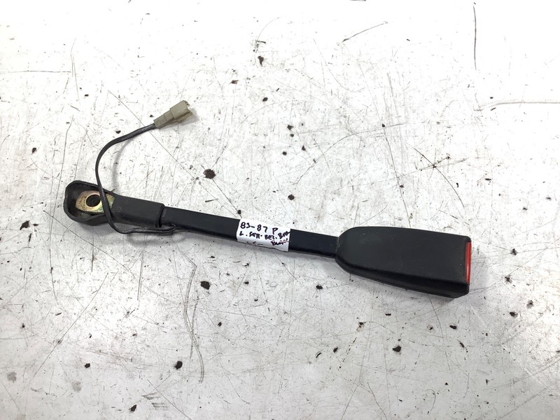 83-87 Honda Prelude Left Seat Belt Buckle Black OEM