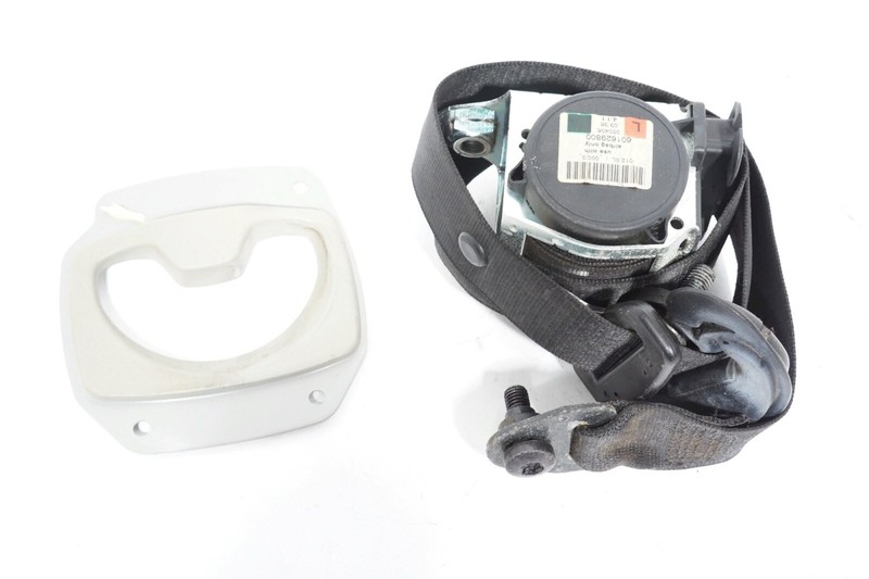 04 05 06 07 BMW 545i E60 FRONT LEFT DRIVER SEAT BELT RETRACTOR BLACK OEM