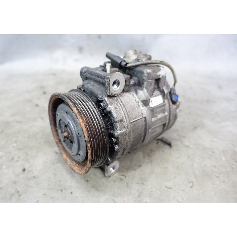 Damaged 2006-2009 BMW E60 525i 530i N52 I6 Air Conditioning Compressor Pump OEM
