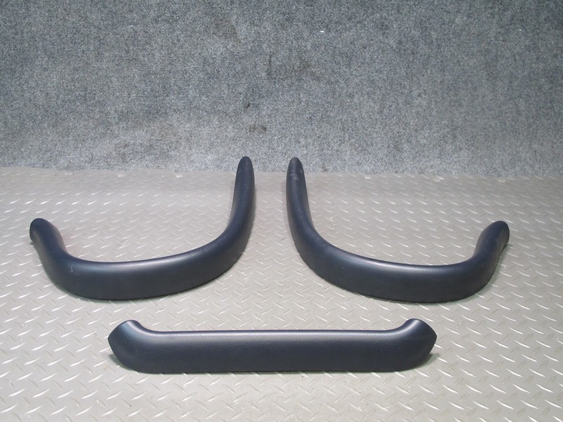 1997-2004 PORSCHE BOXSTER 986 CONVERTIBLE ROLL BAR TRIM PAD COVER SET OF 3