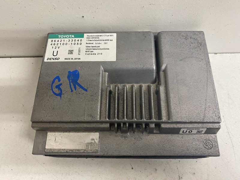 2008-2009 Lexus GS460 Navigation NAV GPS Player DVD Drive Gyro 86421-33040 Oem