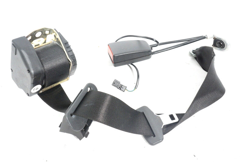 03-06 MERCEDES S430 W220 REAR CENTER SEAT BELT RETRACTOR BUCKLE BLACK 271A OEM
