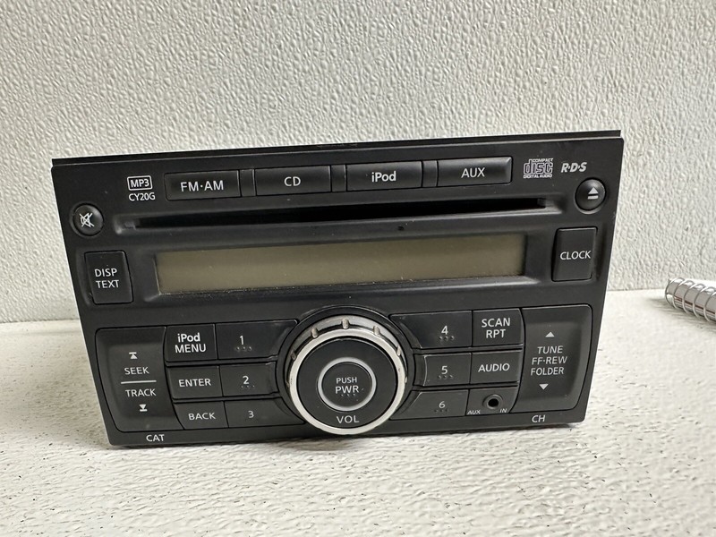2012-2013 Nissan Versa Sdn Radio Stereo Bluetooth 2 DIN Disc CD Player