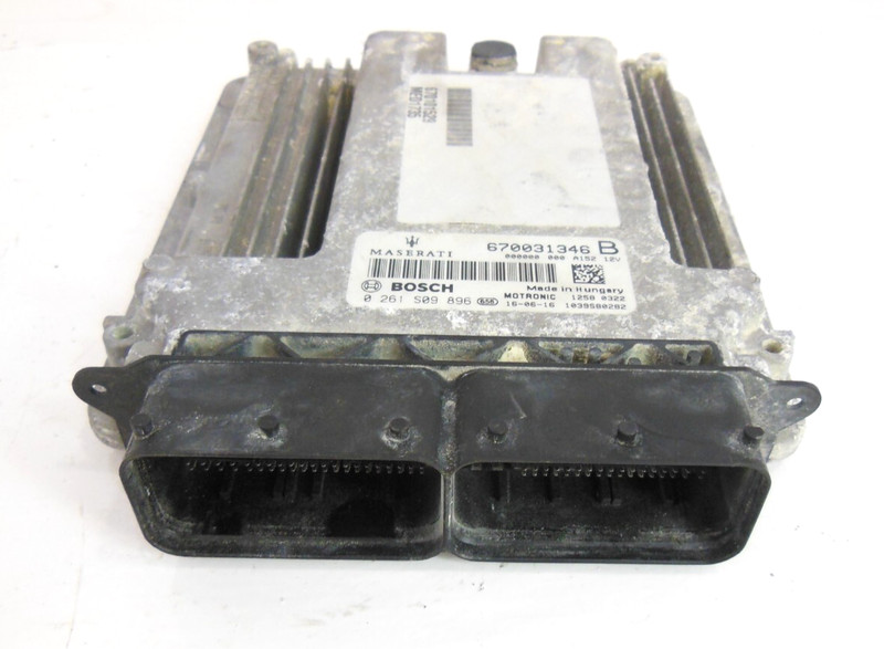 2017 17 Maserati Ghibli Engine Computer Control Module ECU OEM 670031346B