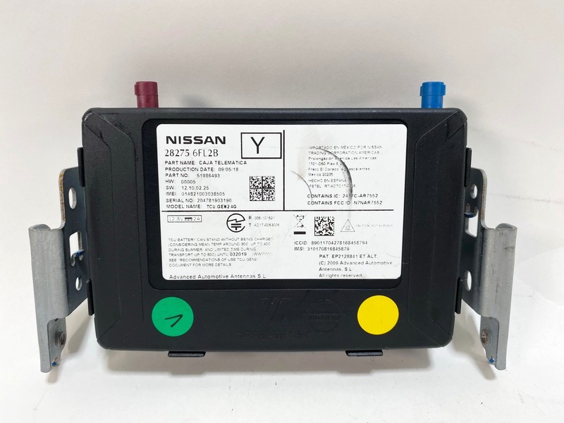 18-19 INFINITI Q50 Q60 TELEMATICS COMMUNICATION COMPUTER CONTROL MODULE BOX OEM