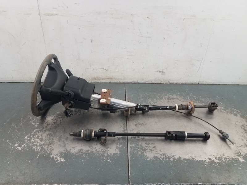 2006 Jeep Wrangler TJ Rubicon 4x4 Steering Wheel / Column / Key #62517 Z2