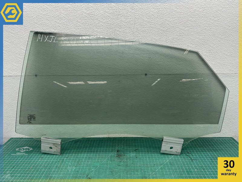 10-19 JAGUAR XJ XJR REAR LEFT DRIVER SIDE DOOR WINDOW GLASS OEM