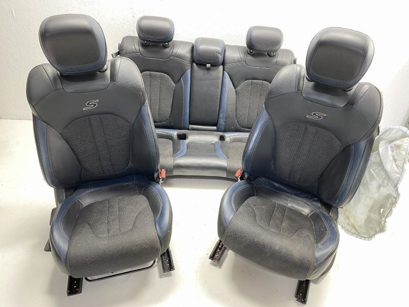 Seats Front and Rear Full Set Leather Cloth Fits 2015-2017 Chrysler 200 S 81435