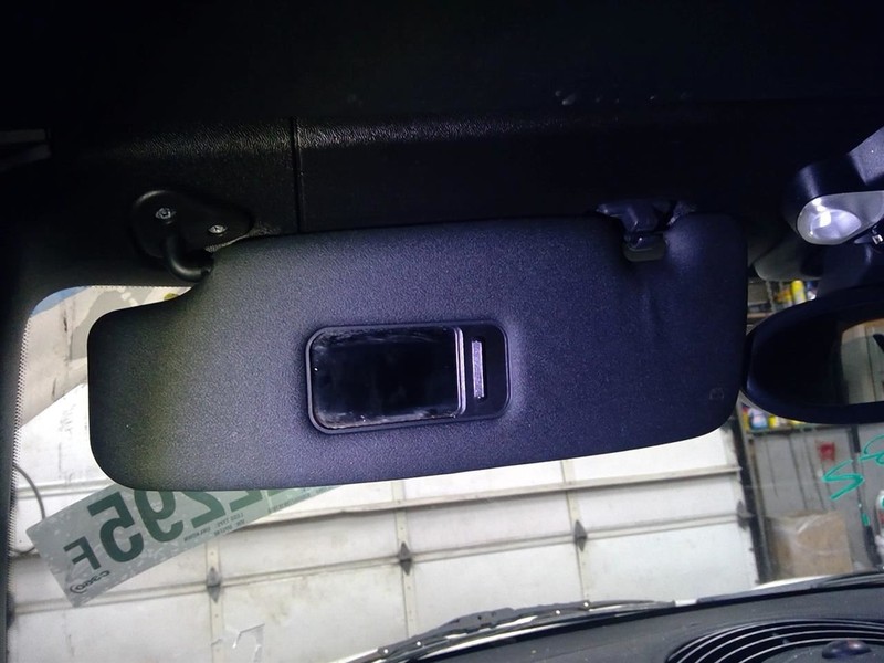 Driver Sun Visor Convertible 2 Passenger Rdstr Fits 09-15 MINI COOPER 1760830
