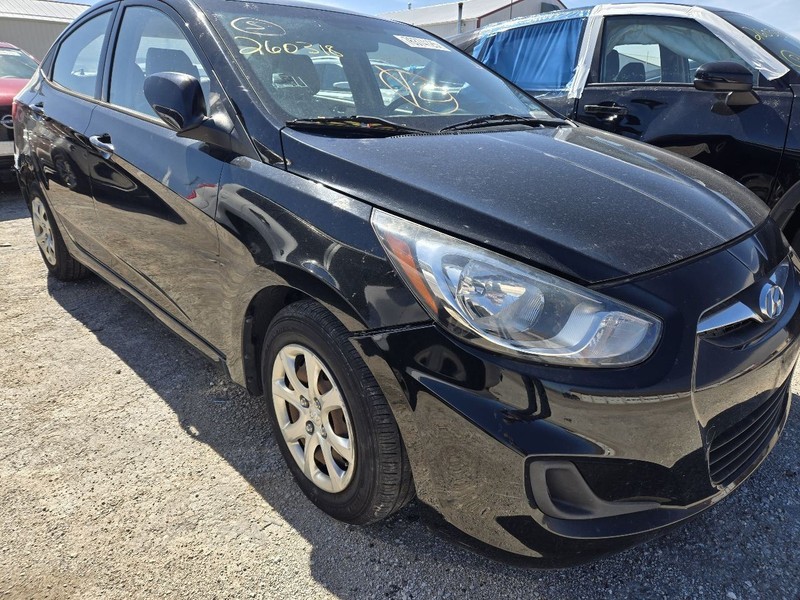 2012-2014 Hyundai Accent Sedan Passenger Roof Curtain Air Bag