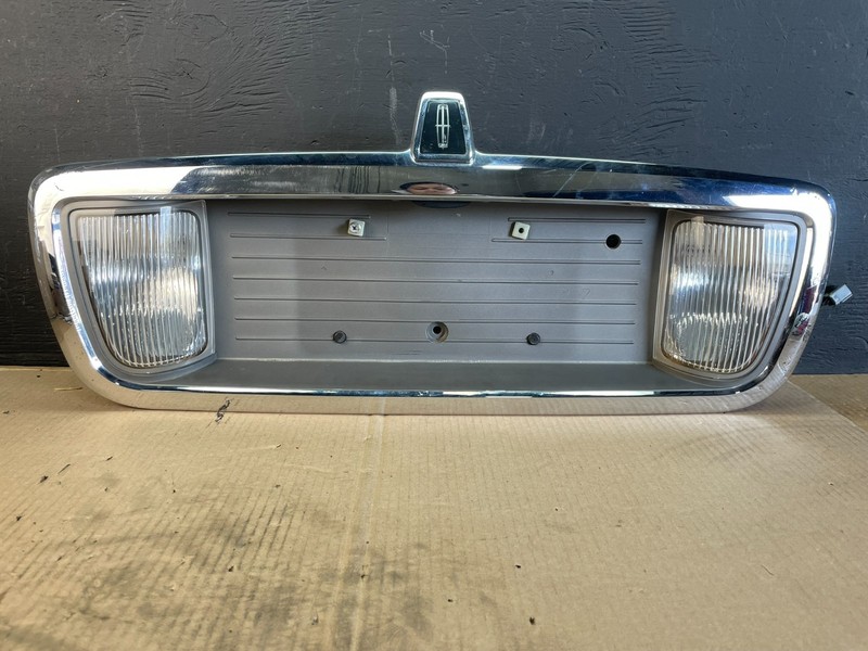 2003 to 2011 Lincoln Town Car Rear License Plate Trim Panel OEM AB7997 DG