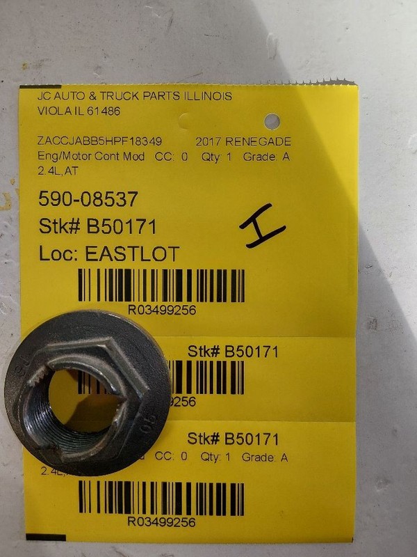 Engine ECM Electronic Control Module 2.4L Fits 15-17 RENEGADE 3499256