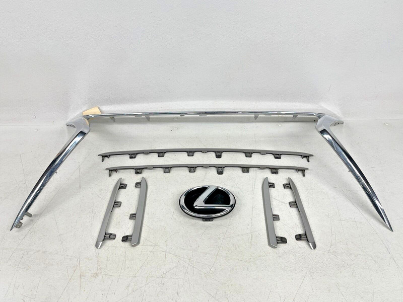 ⭐2014-2023 LEXUS GX460 FRONT UPPER BUMPER CHROME GRILLE MOLDING TRIM OEM LOT2450