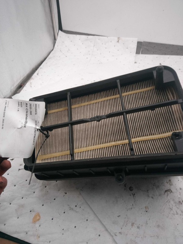 Chrysler 200 Air Cleaner Assembly 2.4L OEM Used Grey 2015, Housing Chipped