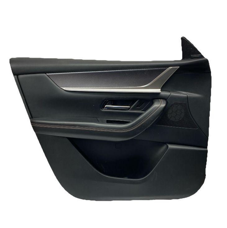 Mazda CX-90 door panel trim 2024 front left side black leather OEM KSR568450K