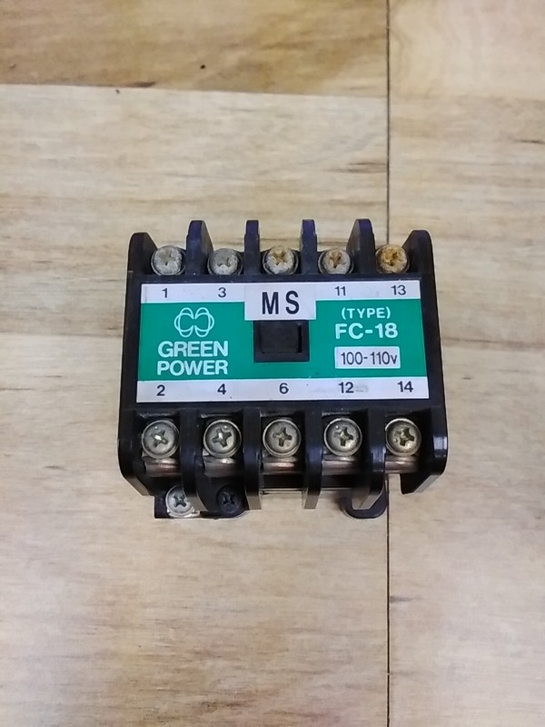 Matsushita Green Power FC-18 Contactor 100-110 V