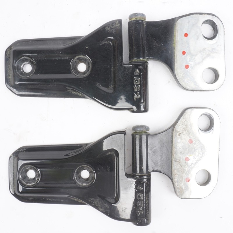 2018 - 2026 Jeep Wrangler Rear Left Side Door Hinge Upper & Lower Black OEM