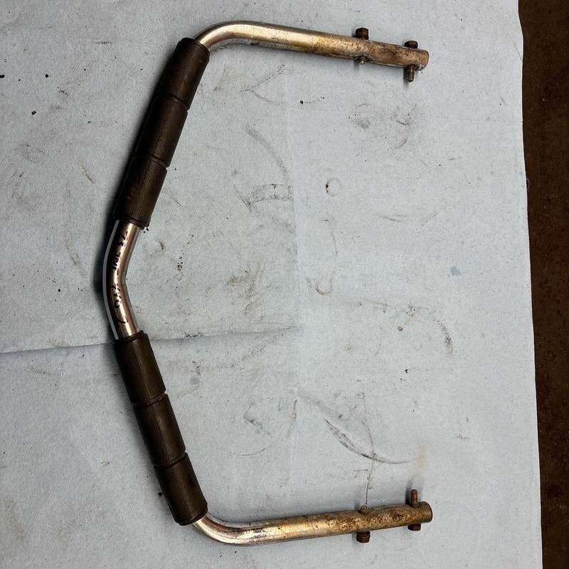 1973 Vintage Snowmobile Ski-Doo TNT 440 Front Chrome Bumper Silver Bullet # 3